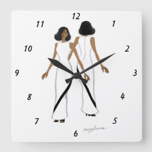 Mon horloge murale Art Carré