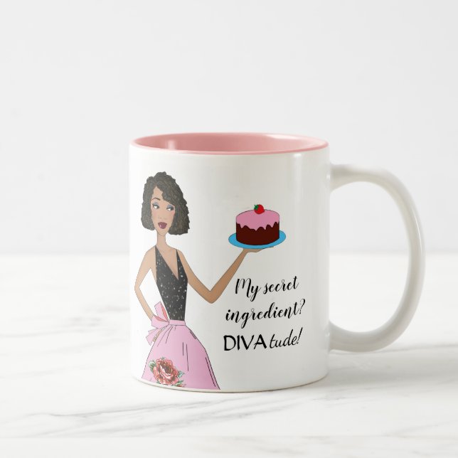 "Mon ingrédient secret est DIVAtude !" Diva Mugs (Droit)