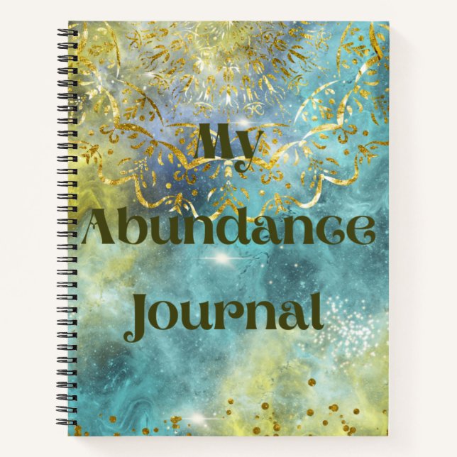 Mon Journal d'abondance (Devant)