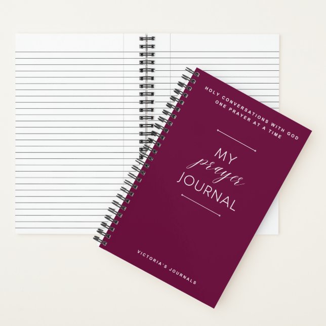 Mon journal de prières (À l'intérieur)