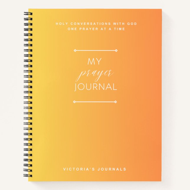 Mon journal de prières (Devant)