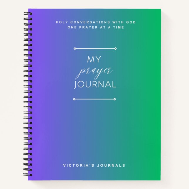 Mon journal de prières (Devant)