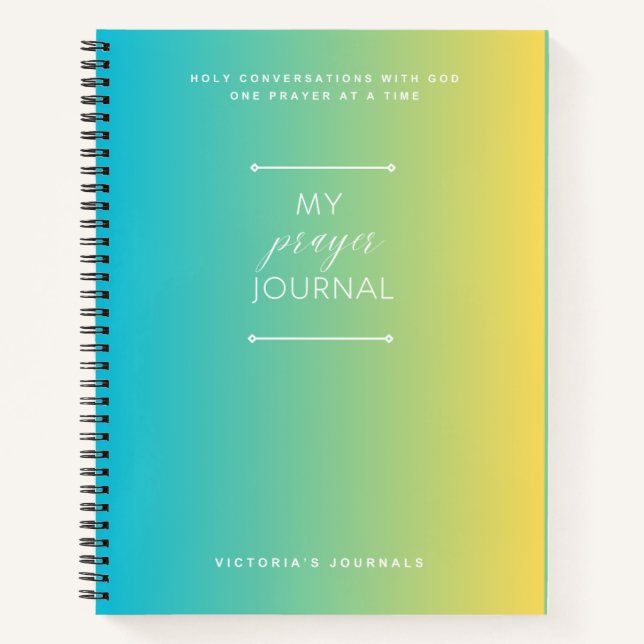 Mon journal de prières (Devant)