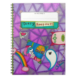 "Mon Journal - Restez en dehors !" Dessin Whimsica