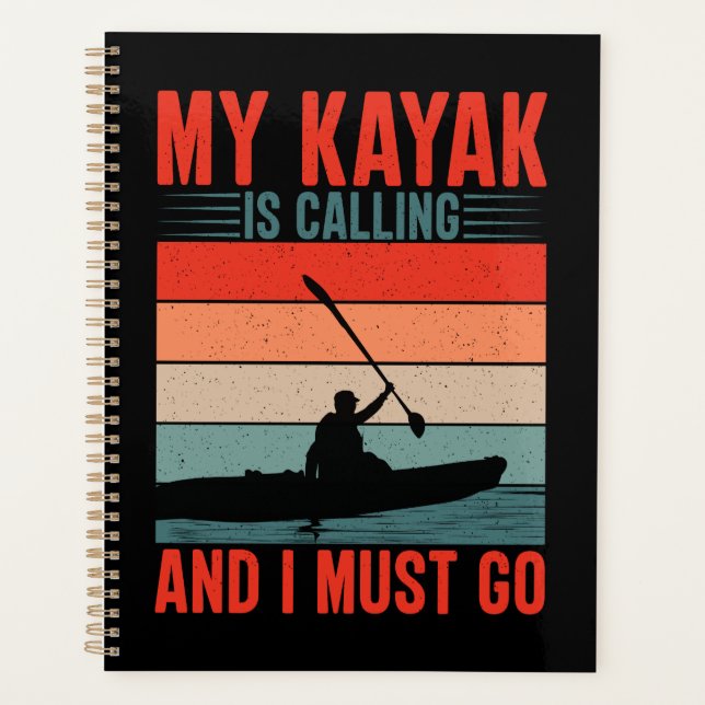 Mon Kayak appelle et je dois y aller (Devant)