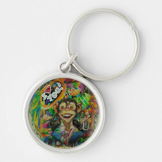 Mon key chan  schlüsselanhänger (Vorne)