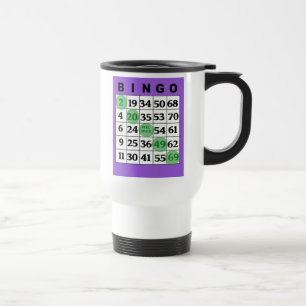 Mon Lucky BINGO Café Mug