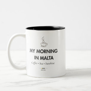 Mon matin à Malte Mug à café maltais Malte G