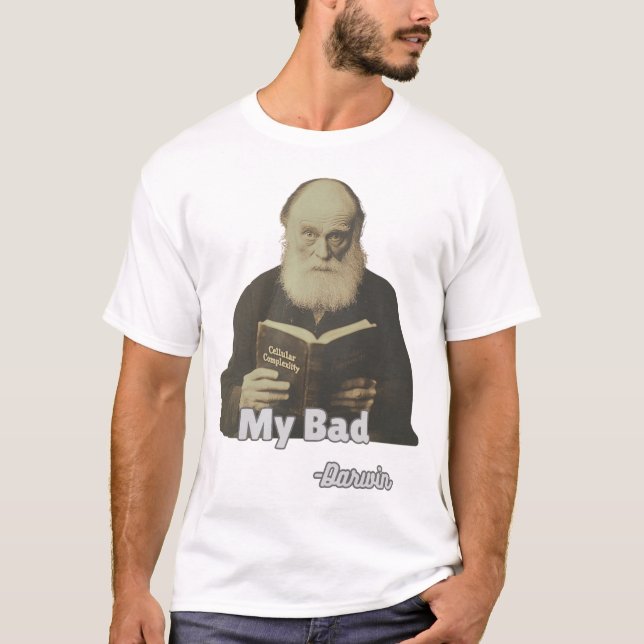 Mon Mauvais T-shirt Charles Darwin Funny (Devant)
