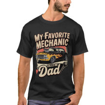 Mon Mécanique Préféré Appelle-Moi le t-shirt papa