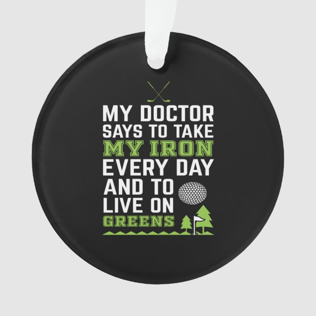 Mon médecin dit de prendre mon fer tous les jours (devant)
