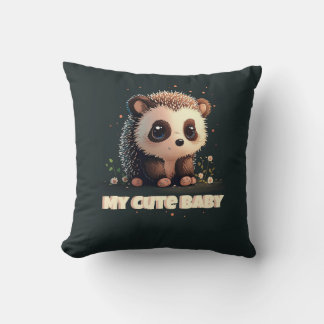 Mon mignon bébé Coussin de hérisson - Adorable