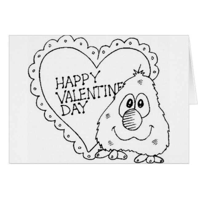 MON MONDE EST "PLEIN DE COULEUR" VALENTINE-*VOUS*  (Devant horizontal)