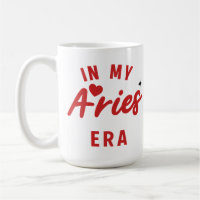 mon mug de l'ère du Bélier, cadeau d'anniversaire 