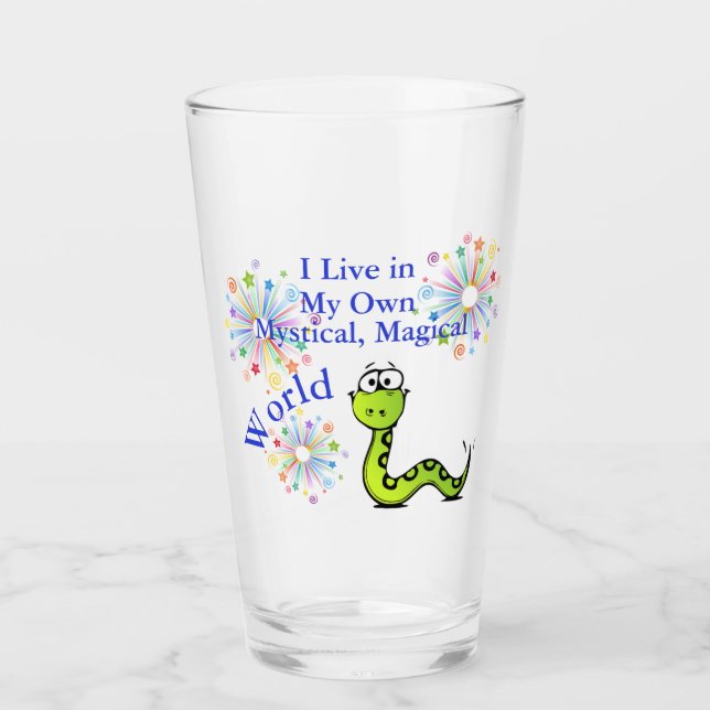 Mon Mystique Monde magique Verre de Serpent Vert (Devant)