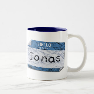 mon nom est tasse de Jonas