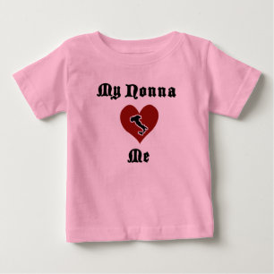 Mon Nonna m'aime T-shirt d'enfant en bas âge
