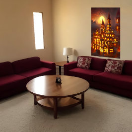 Mon pain d'épices maison en enfer | AI Art Poster