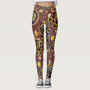 Mon pays par Belinda Golder designer Leggings