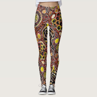Mon pays par Belinda Golder designer Leggings
