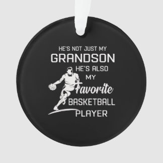 Mon Petit-Fils Est Mon Joueur De Basket-Ball Préfé