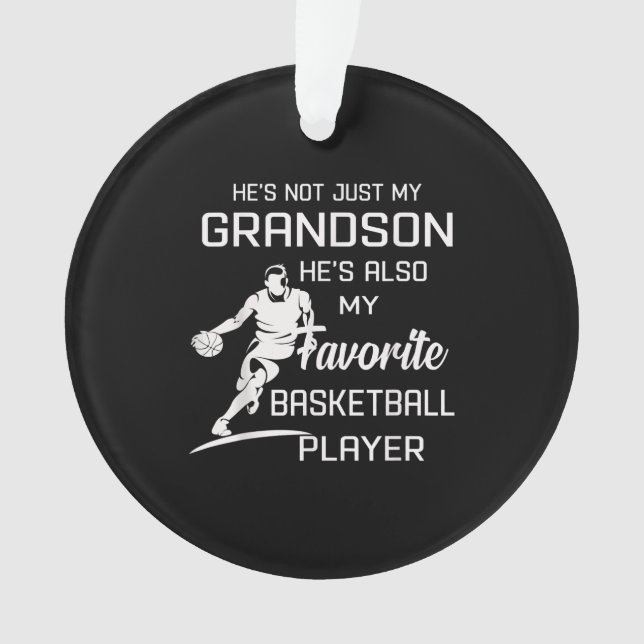 Mon Petit-Fils Est Mon Joueur De Basket-Ball Préfé (devant)