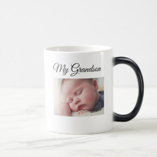 Mon petit-fils Photo personnalisée Mug café