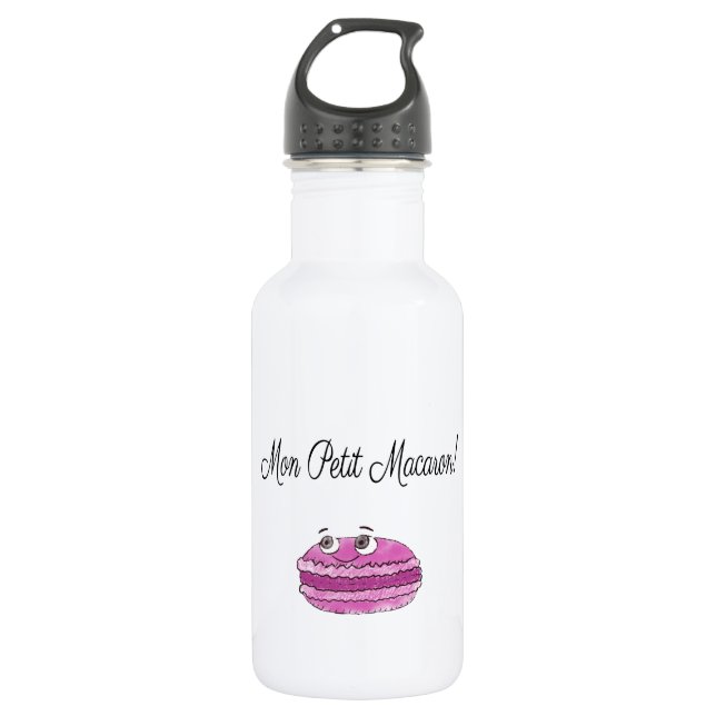 Mon Petit Macaron Trinkflasche (Vorderseite)