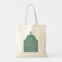 Mon petit sac d'église mignon vert dôme orthodoxe