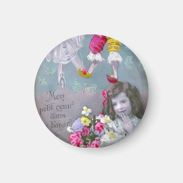 Mon petite coeur dans ce baiser 2 magnet (Vorne)