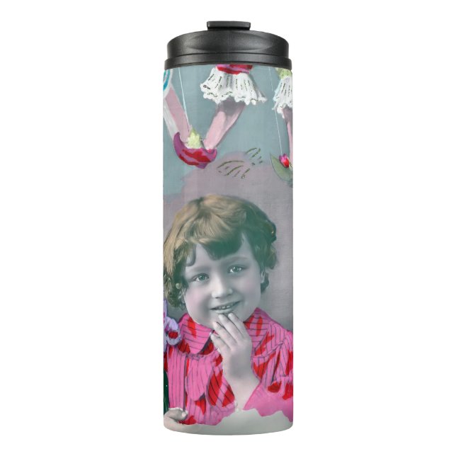 Mon petite coeur dans ce baiser thermosbecher (Vorderseite)