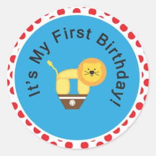 Mon premier anniversaire ! Autocollant