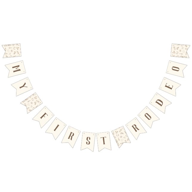 Mon premier drapeau de rodéo bannière Neutral (Tout)