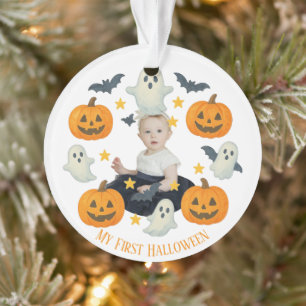 Mon premier Halloween   Mignonne Citrouille et cou