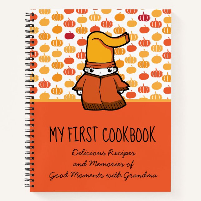 Mon premier livre de cuisine Recette Motif Citroui (Devant)