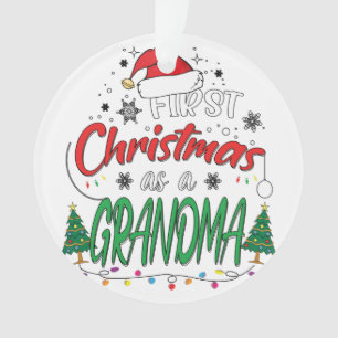 Mon Premier Noël Comme Grand-Mère Drôle Nouveau Gr