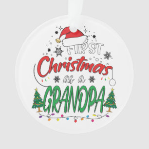 Mon Premier Noël Comme Grand-Père Drôle Nouveau