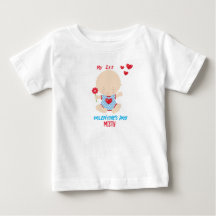 Mon premier T-shirt bébé de la Saint Valentin