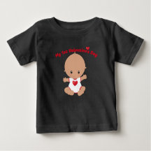Mon premier T-shirt bébé de la Saint Valentin