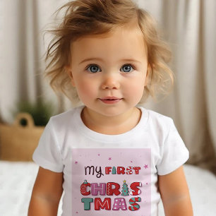 Mon premier T-shirt bébé de Noël
