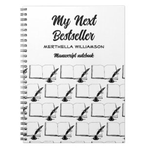 MON PROCHAIN BESTSELLER Writers Carnet de manuscri