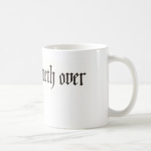 "Mon runneth de tasse au-dessus" de la tasse (11