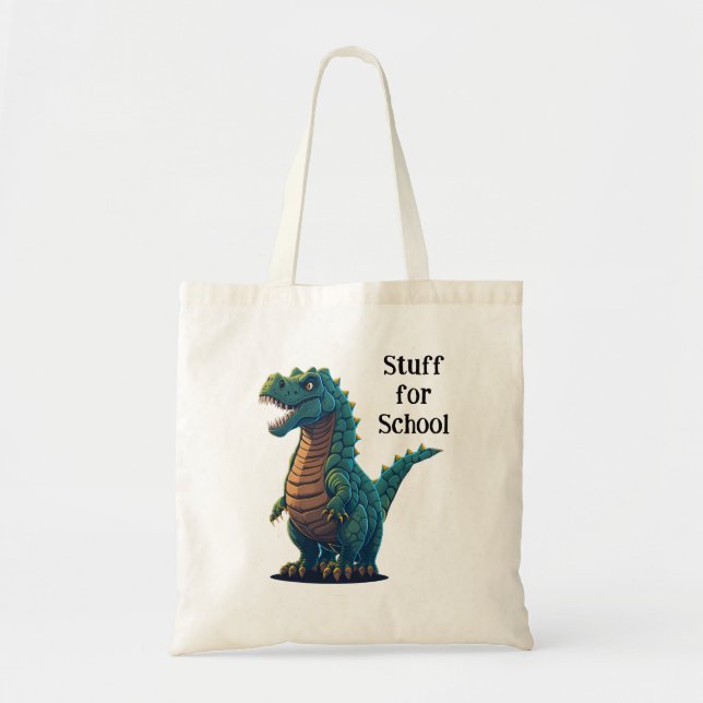 Mon sac de livre et les trucs pour l'école (Devant)