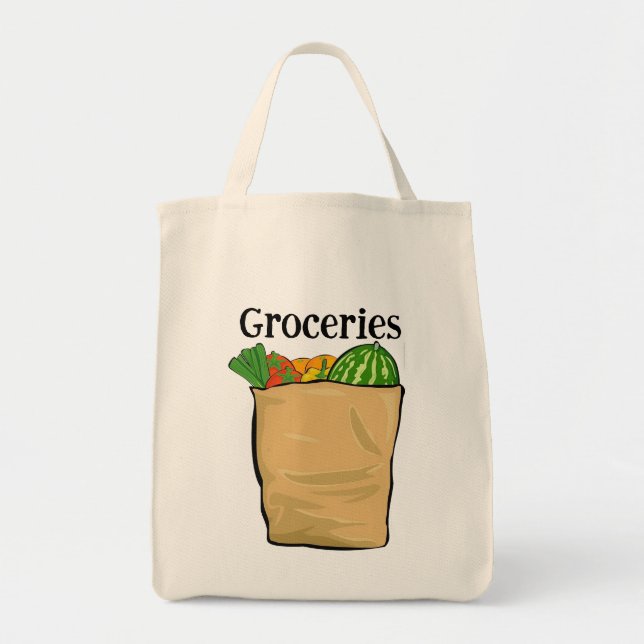 Mon Sac Pour Les Courses (Devant)