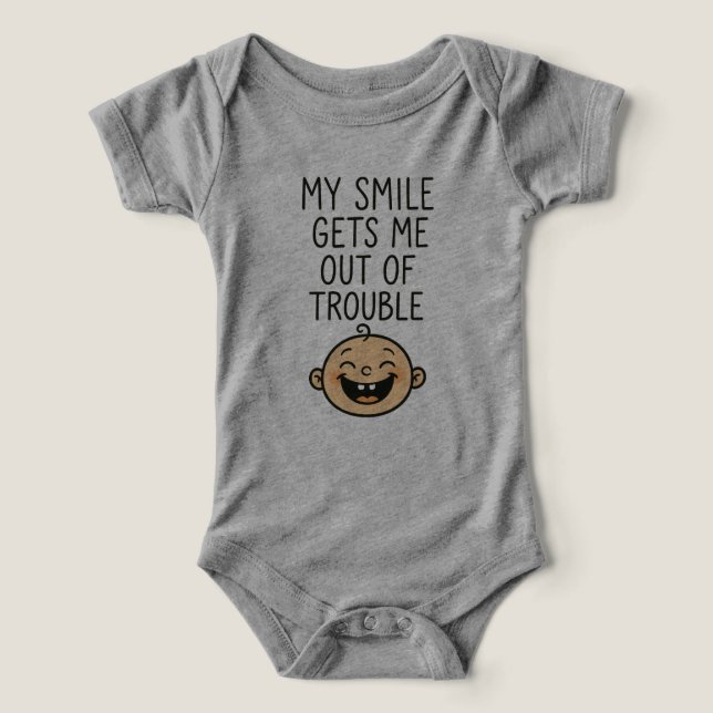 Mon sourire m'aide à sortir de la difficulté d'une (Design Recto)