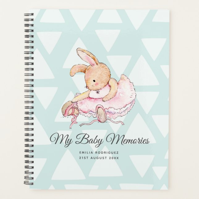 MON SOUVENIRS DE BÉBÉ PERSONNALISÉ - Ballerina de  (Devant)