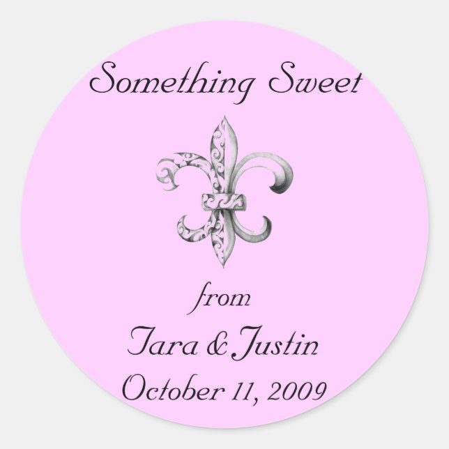 Mon Sticker de Faveur (Devant)