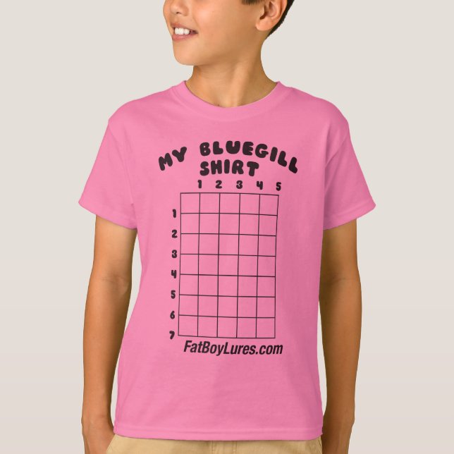 Mon T-shirt de mesure de poisson de soleil (Devant)