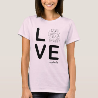 Mon T-shirt Doodle Love My Doodle
