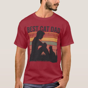 Mon T-shirt Meilleur Papa Chat Héros